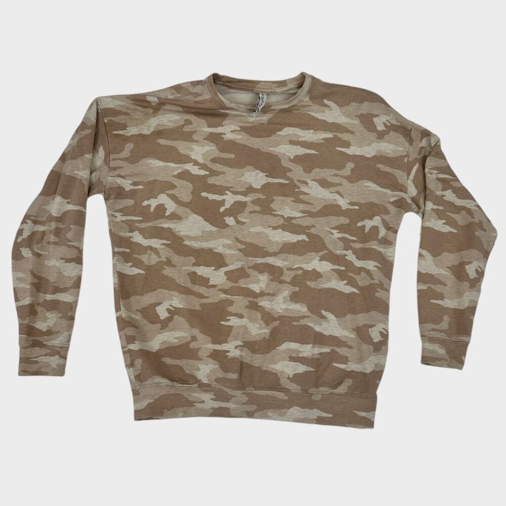 Athleta Balance Camo Printed Sweatshirt and Joggers Size Small - Picture 7 of 11